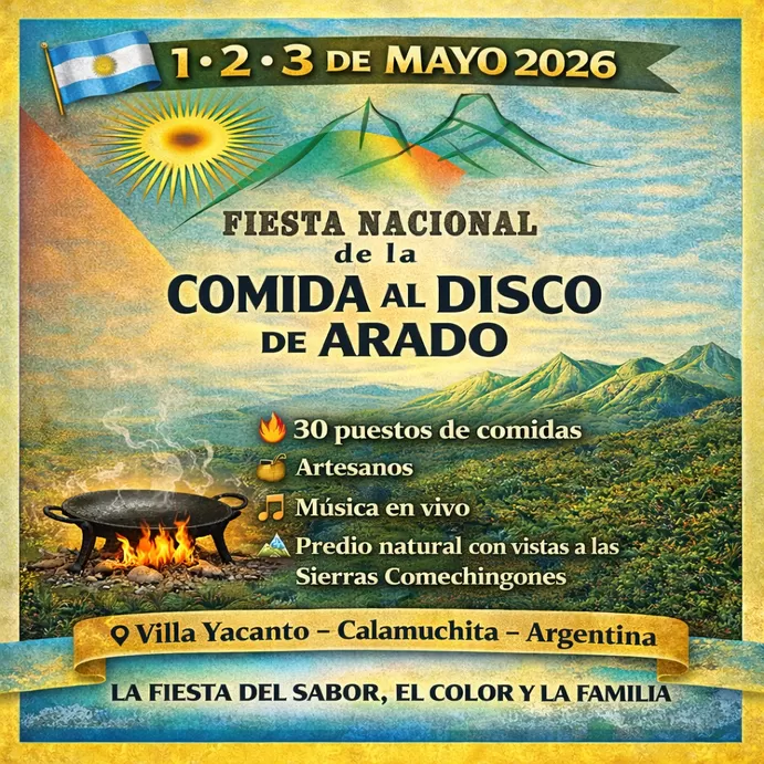 Fiesta Nacional de la Comida al Disco de Arado