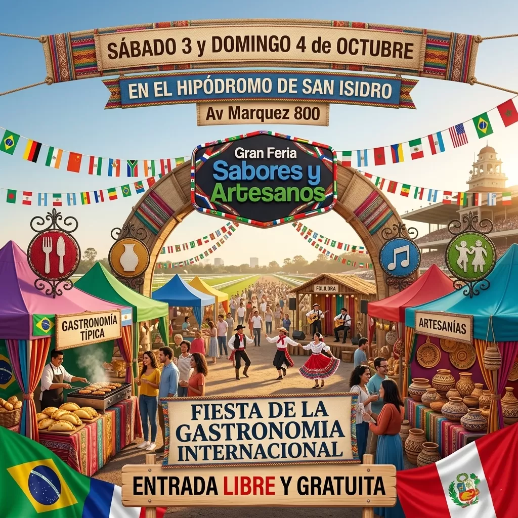 FIESTA DE LA GASTRONOMÍA INTERNACIONAL - HIPODROMO DE SAN ISIDRO