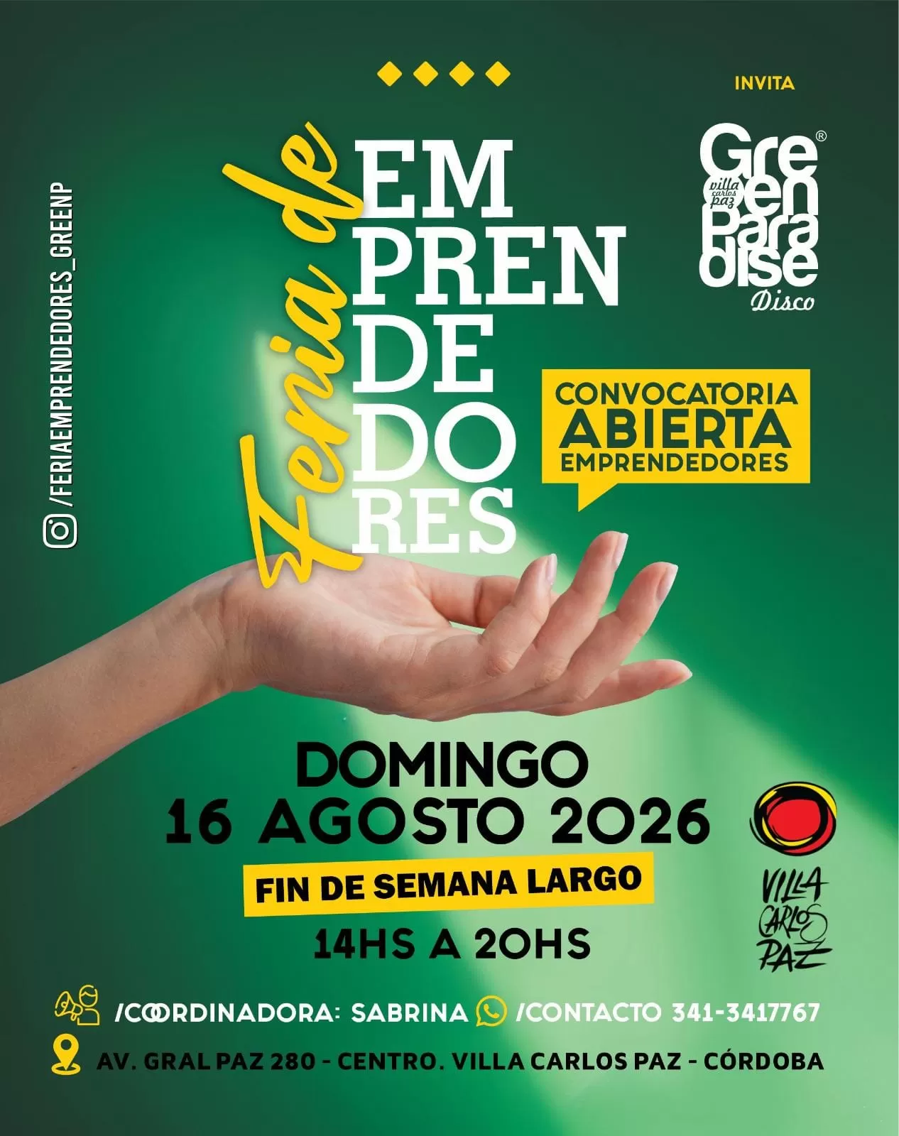 Feria de emprendedores Green Paradise